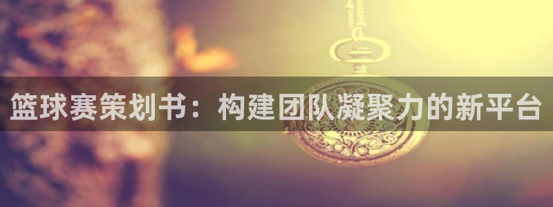 中欧体育官网下载手机版：篮球赛策划书：构建团队凝聚力的新平台
